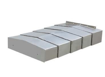 Welding Accordion Bellow Cover High Frequency  With Stainless Steel Plate