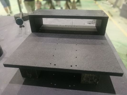 High Hardness Precision Surface Plate With Insert And Holes Easy Maintenance